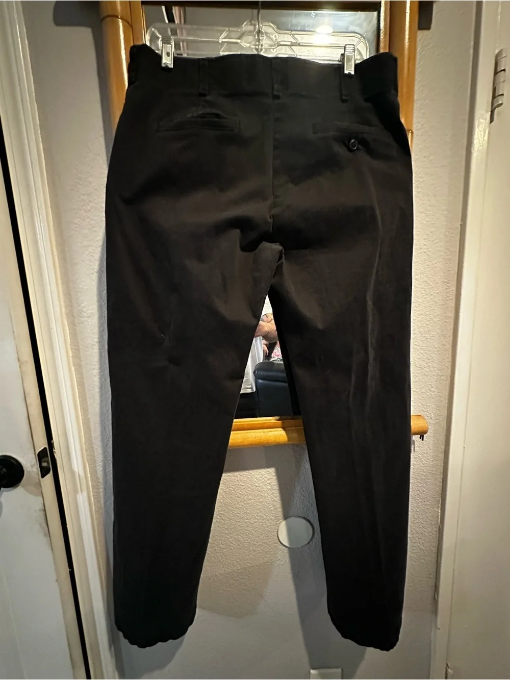 Lee Men's Black Chinos - Straight Casual Fit